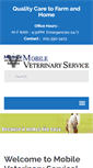 Mobile Screenshot of mobilevetservice.net